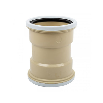 Waste-socket-double-rubber-110mm-2