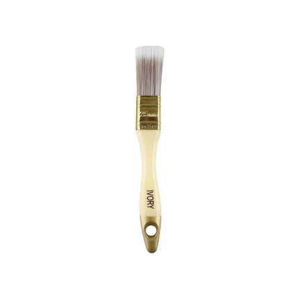 Ivory Paint Brush – Academy | 100% Synthetic Filament Brush for PVA & Enamel Paint