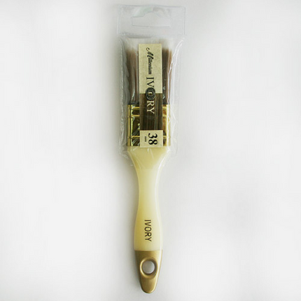 Ivory Paint Brush – Academy | 100% Synthetic Filament Brush for PVA & Enamel Paint