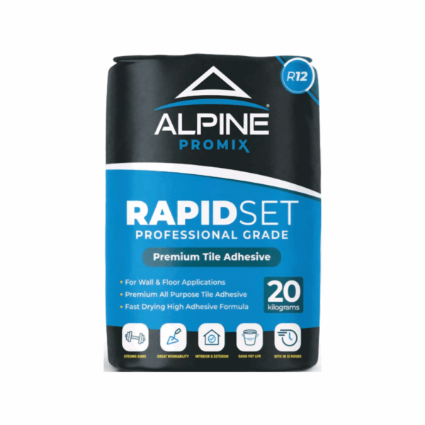 TILE ADHESIVE PORCELAIN PROMIX 12HR RAPID SET