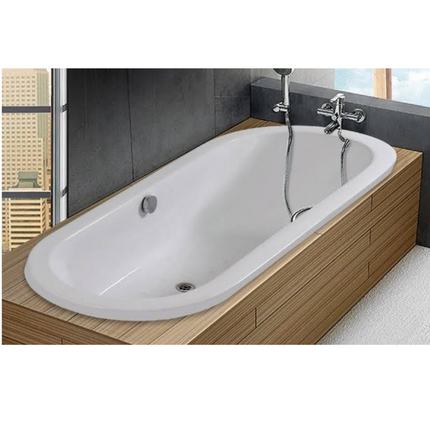 Fibreglass Oval Bathtub