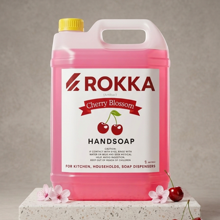 Rokka Cherry Blossom Hand Soap - 5lt