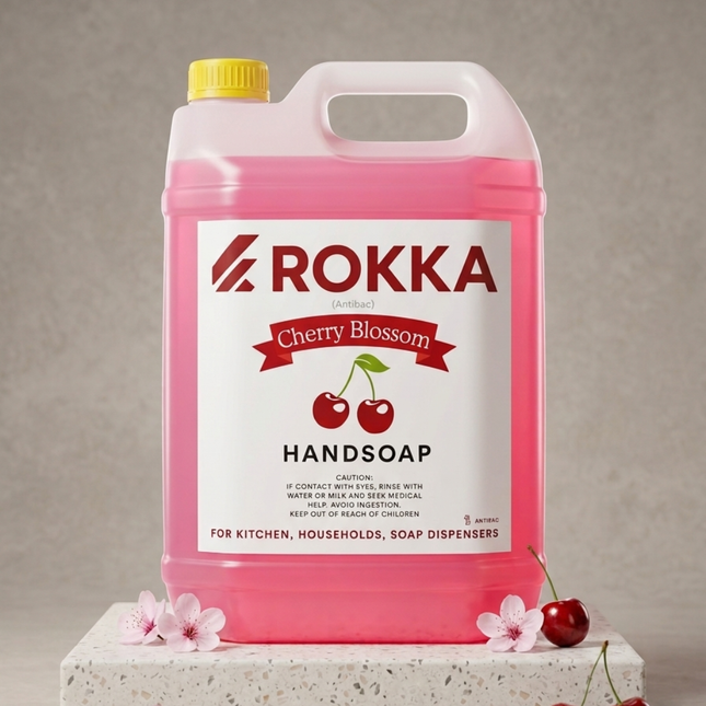 Rokka Cherry Blossom Hand Soap - 5lt