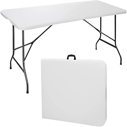 Folding Tressel Table -1.8mt White