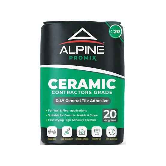 ALPINE PROMIX TILE ADHESIVE CERAMIC 20KG