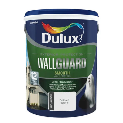 WallGuard 20lt Brilliant White - Dulux