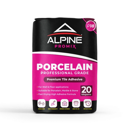 TILE ADHESIVE PORCELAIN PROMIX 24HR 20KG