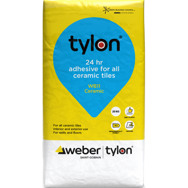 TILE ADHESIVE TYLON WB11 +- 20KG